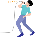 پیش‌نمایش فایل man-singing-using-a-microphone-he-looks-happy-vector-illustration-10219139 از پک سبک زندگی