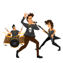 پیش‌نمایش فایل rock-musicians-8749753 از پک سبک زندگی