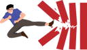 پیش‌نمایش فایل struggle-with-career-obstacles-10243944 از پک سبک زندگی