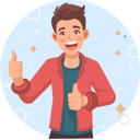 پیش‌نمایش فایل young-man-shows-thumb-up-11466460 از پک سبک زندگی