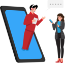 پیش‌نمایش فایل a-male-worker-wearing-a-headset-is-talking-and-solving-problems-with-a-customer-from-a-call-center-10196634 از پک سبک زندگی