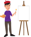پیش‌نمایش فایل artist-is-making-drawing-10461765 از پک سبک زندگی