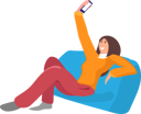 پیش‌نمایش فایل lady-is-clicking-her-picture-10446042 از پک سبک زندگی