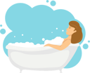 پیش‌نمایش فایل woman-is-enjoying-shower-in-bathtub-10445990 از پک سبک زندگی