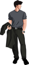 پیش‌نمایش فایل the-young-male-model-poses-casually-and-looks-handsome-12663821 از پک سبک زندگی