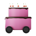 پیش‌نمایش فایل cake-delivery-8369337 از پک تحویل غذا