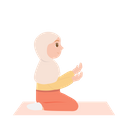 پیش‌نمایش فایل prayer-girl-8449782 از پک جشن رمضان