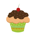 پیش‌نمایش فایل cupcake-7121613 از پک مجموعه عناصر کریسمس