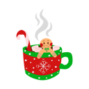 پیش‌نمایش فایل hot-coffee-cup-7130543 از پک مجموعه عناصر کریسمس