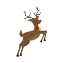 پیش‌نمایش فایل reindeer-7130535 از پک مجموعه عناصر کریسمس