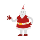 پیش‌نمایش فایل robot-santa-7130548 از پک مجموعه عناصر کریسمس