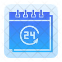 پیش‌نمایش فایل 24-hours-4053349 از پک تقویم