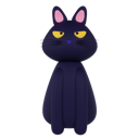 پیش‌نمایش فایل black-cat-halloween-6558203 از پک هالووین بامزه