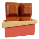 پیش‌نمایش فایل chocolate-bar-8400266 از پک غذا و میان وعده