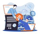پیش‌نمایش فایل bitcoin-trading-5575023 از پک ارز دیجیتال