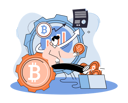 پیش‌نمایش فایل man-trading-in-crypto-5575025 از پک ارز دیجیتال