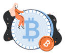 پیش‌نمایش فایل woman-trading-in-bitcoin-5575031 از پک ارز دیجیتال