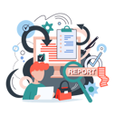 پیش‌نمایش فایل man-analyzing-business-report-5575051 از پک هوش کسب‌وکار