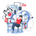 پیش‌نمایش فایل woman-doing-data-analysis-5575041 از پک هوش کسب‌وکار