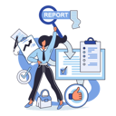 پیش‌نمایش فایل analyzing-data-report-5575284 از پک فعالیت‌های کسب‌وکار