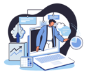 پیش‌نمایش فایل businessman-looking-at-statistics-5575306 از پک فعالیت‌های کسب‌وکار