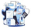 پیش‌نمایش فایل businesswoman-working-on-data-analysis-5575307 از پک فعالیت‌های کسب‌وکار