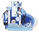 پیش‌نمایش فایل man-researching-data-report-5575305 از پک فعالیت‌های کسب‌وکار