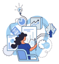 پیش‌نمایش فایل woman-employee-working-on-analysis-5575290 از پک فعالیت‌های کسب‌وکار