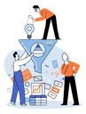 پیش‌نمایش فایل sales-funnel-5575252 از پک کسب و کار