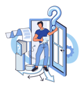 پیش‌نمایش فایل online-customer-help-5589787 از پک مشکل و راه حل