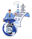 پیش‌نمایش فایل factories-leaving-huge-carbon-footprints-on-environment-5588820 از پک علل تغییرات آب‌وهوا