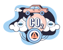 پیش‌نمایش فایل vehicles-releasing-carbon-footprints-into-the-atmosphere-5588818 از پک علل تغییرات آب‌وهوا