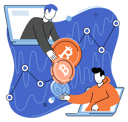پیش‌نمایش فایل blockchain-transaction-5588563 از پک استخراج بیت‌کوین