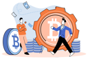 پیش‌نمایش فایل cryptocurrency-investor-5588546 از پک استخراج بیت‌کوین