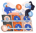 پیش‌نمایش فایل people-using-blockchain-5588551 از پک استخراج بیت‌کوین