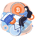 پیش‌نمایش فایل woman-doing-crypto-analysis-5588531 از پک استخراج بیت‌کوین