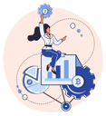 پیش‌نمایش فایل woman-doing-crypto-trading-5588554 از پک استخراج بیت‌کوین