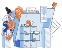 پیش‌نمایش فایل big-data-management-5588489 از پک تحلیل داده‌های بزرگ