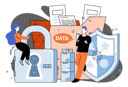 پیش‌نمایش فایل data-protection-and-security-5588438 از پک تحلیل داده‌های بزرگ