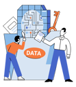 پیش‌نمایش فایل people-analyzing-data-security-5588457 از پک تحلیل داده‌های بزرگ