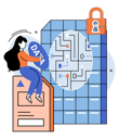 پیش‌نمایش فایل woman-with-data-analytics-5588460 از پک تحلیل داده‌های بزرگ