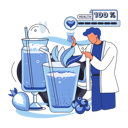 پیش‌نمایش فایل doctor-suggesting-to-drink-healthy-5589053 از پک غذای رژیم سالم
