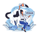 پیش‌نمایش فایل vegan-food-and-drink-5589128 از پک سبک زندگی سالم