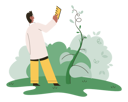 پیش‌نمایش فایل scientist-explores-vegetable-life-5589437 از پک تحقیقات بوم شناختی