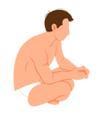 پیش‌نمایش فایل man-sitting-in-steam-room-5654754 از پک افراد در حال استراحت