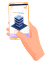پیش‌نمایش فایل big-data-processing-application-5646954 از پک در دست گرفتن گوشی هوشمند