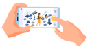 پیش‌نمایش فایل female-controls-equipment-using-digital-devices-5646952 از پک در دست گرفتن گوشی هوشمند