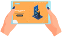 پیش‌نمایش فایل industrial-internet-of-things-website-on-smartphone-5646935 از پک در دست گرفتن گوشی هوشمند