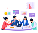 پیش‌نمایش فایل businesspeople-plan-to-increase-financial-income-of-company-5655869 از پک سبک زندگی کسب‌وکار