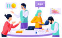 پیش‌نمایش فایل businesspeople-plan-to-increase-income-of-company-5655884 از پک سبک زندگی کسب‌وکار